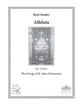 Alleluia SATB choral sheet music cover